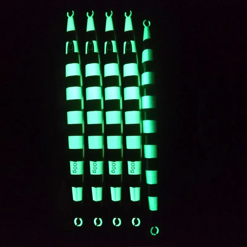 Señuelo Vertical Metal Luminoso Hundimiento Rápido 150-500g Pesca