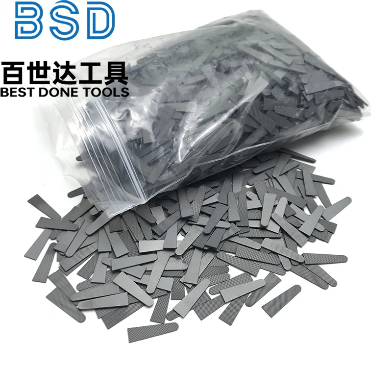 Alicates de clip de aleación dura de carburo Tungstn, alicates porta agujas de junta, inserto de hoja de 0,7mm de espesor - imagen 2