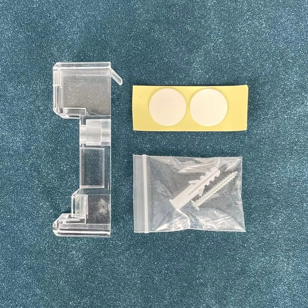 Soporte de carretes de pesca de Material acrílico, organizador de carretes de pesca de diseño Universal montado en la pared, 1 Uds. De liberación rápida - imagen 4