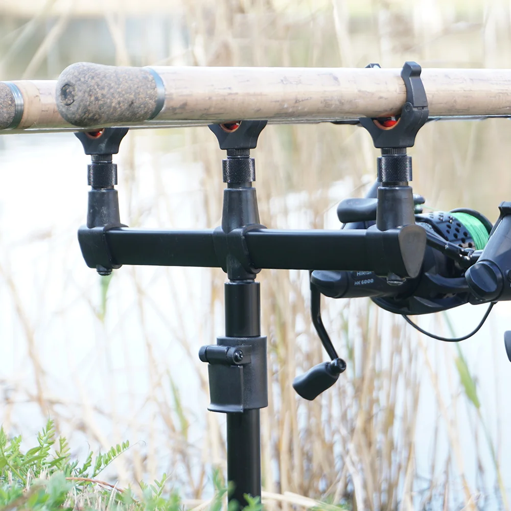 Hirisi-banco de pesca de carpa, palos y barras de zumbido, juego de cápsulas de caña de pescar con conector de cambio rápido, accesorios de pesca de carpa - imagen 2