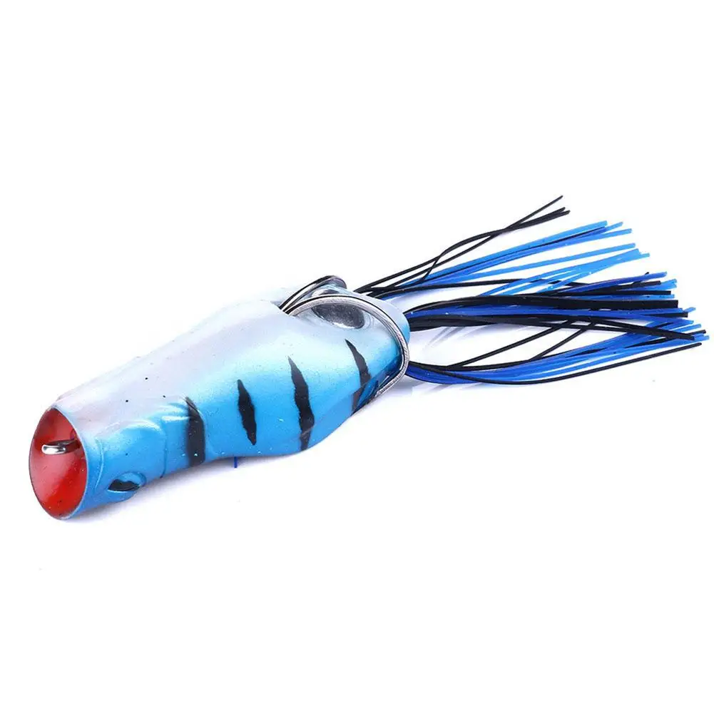 Señuelo de pesca Artificial con anzuelos, cebo falso colorido, equipo de pesca para agua salada y dulce, 7cm/14g - imagen 4