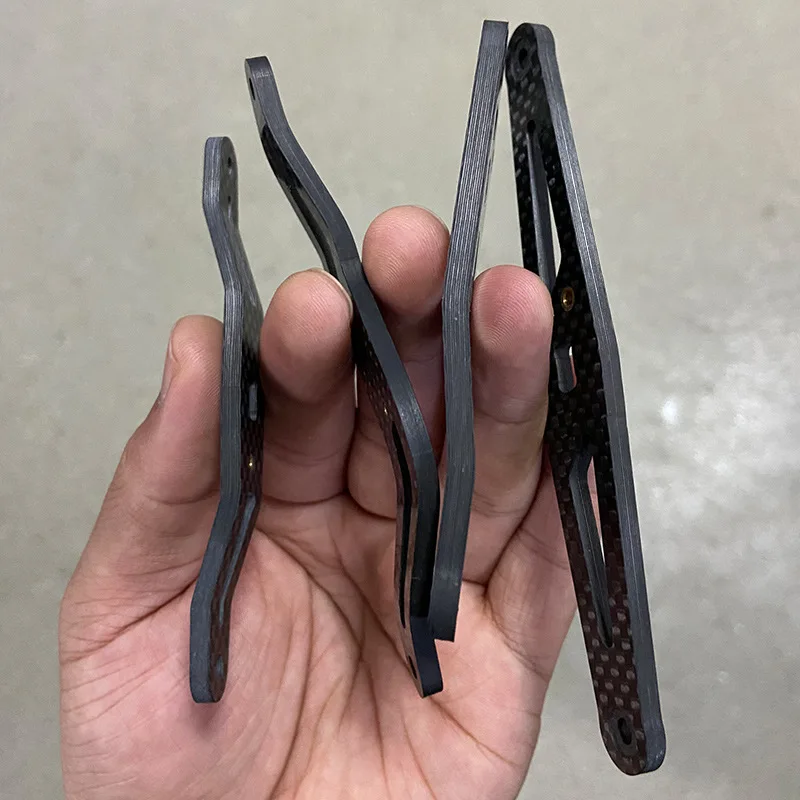 Balanzze-mango de carrete ligero de fibra de carbono para carrete de tambor de pesca, mango de alta calidad de 8x5mm para Daiwa Abu Shimano - imagen 5