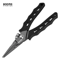 Alicates de acero inoxidable Booms Fishing F07 para pesca