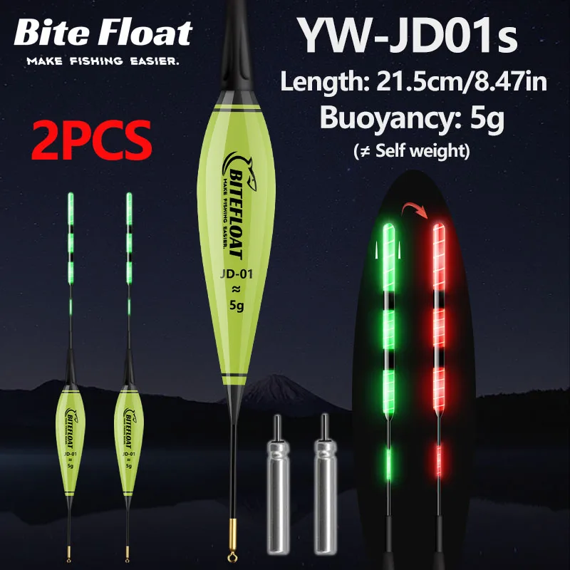Flotador Electrónico LED Pesca Nocturna Señalizador Picada - imagen 3