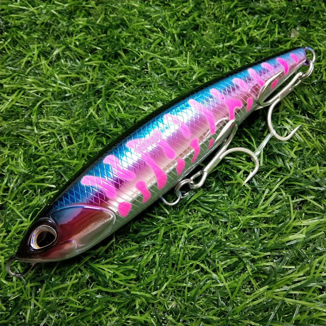 Swolfy, 1 unidad, 14,5 cm, 70g, aparejos de Pesca hundidos, señuelo tipo lápiz, Pesca, agua salada, cebo duro de agua dulce, cebo Artificial de buceo profundo