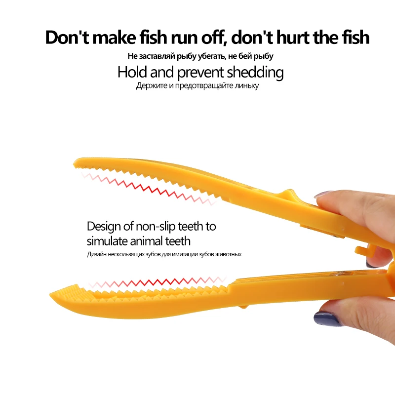 Alicates Catcher anti‑deslizantes – Clip ABS portátil para pescado - imagen 4