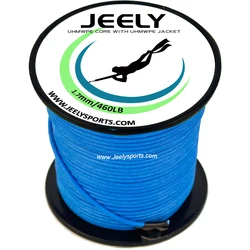 Línea de pesca submarina con núcleo UHMWPE, 460LB, 1,7mm, 50M