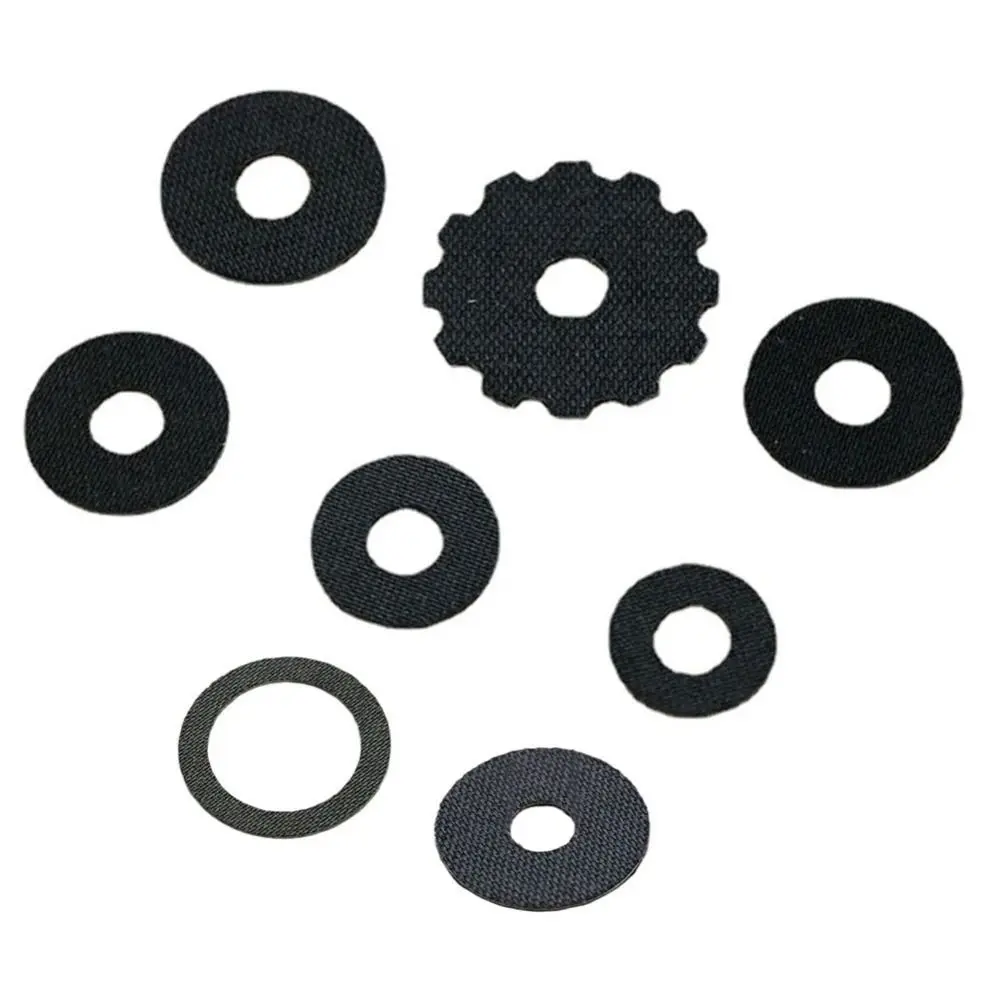 Arandelas de freno de carrete de pesca de fibra de carbono 2025, arandelas de arrastre negras de 0,5mm, herramientas de pesca, accesorios para exteriores, 1 Uds. - imagen 2