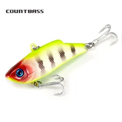 Countbass 55mm 10g vibración cebo de plástico duro señuelo de pesca, señuelos de pescador Wobbler para pescar