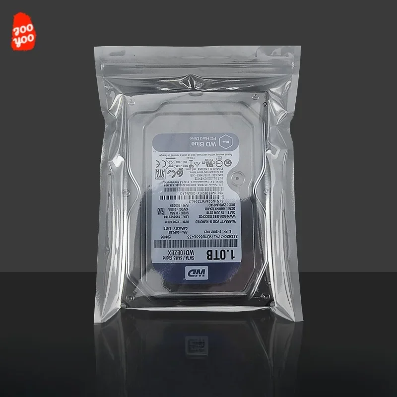 Bolsas Ziplock semitransparentes de 100 piezas, cebos de señuelo CPP y PET, embalaje antiestático, suministros de pesca, electrónica, joyas duras - imagen 5