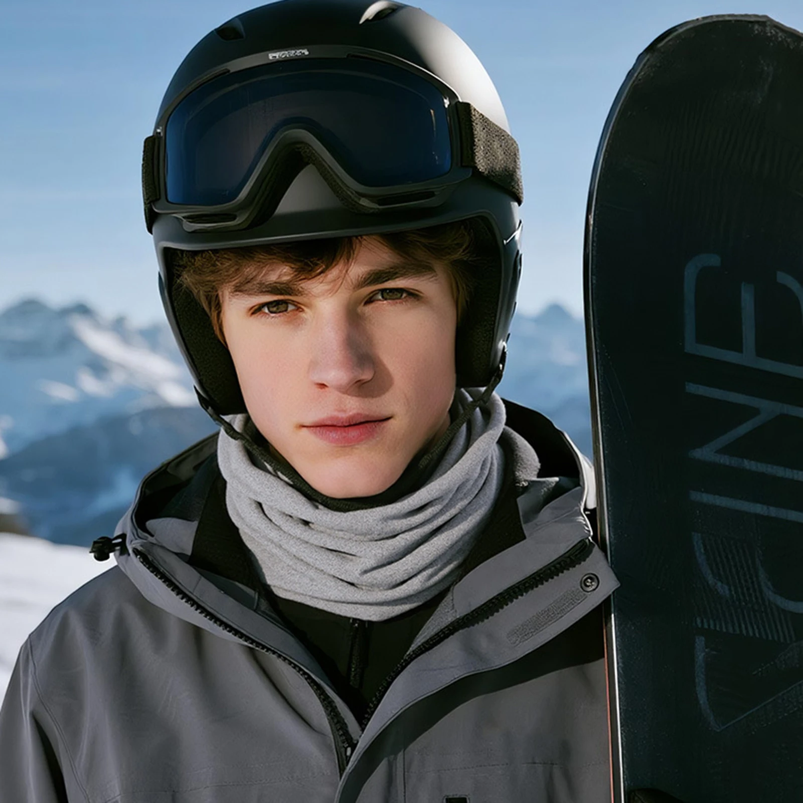 Máscara de ciclismo de invierno para hombres y mujeres, máscara facial de terciopelo grueso a prueba de viento, ciclismo al aire libre, equitación, esquí, máscara facial cálida - imagen 5