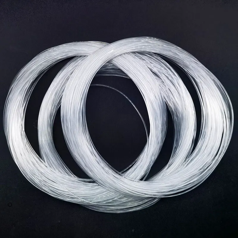 1 rollo de hilo de pescar de nailon resistente de gran tamaño, 100M, 150LB200LB250LB300LB400LB, línea de pesca de cristal atrevida, accesorios de pesca en el mar, herramientas