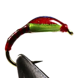 # 12 larvas de Caddis, moscas húmedas de hundimiento rápido, gusano artificial para trucha, señuelos de pesca Grayling