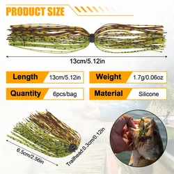 Buzzbait superficie silicone lubina trucha