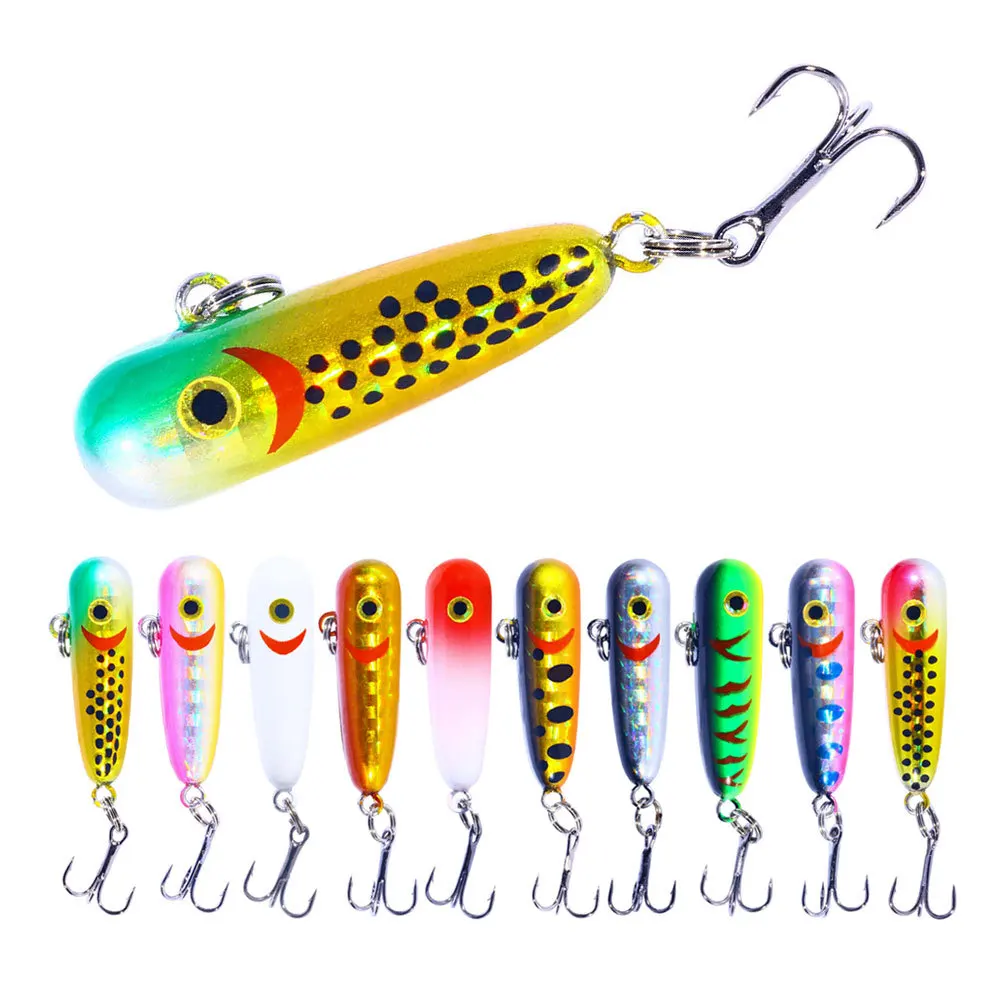 Mini Señuelos de pesca con lápiz que se hunden, 30mm, 2,4g, Wobbler de agua salada, cebo Artificial para lubina, trucha, equipo de pesca Swimbait de plástico - imagen 2