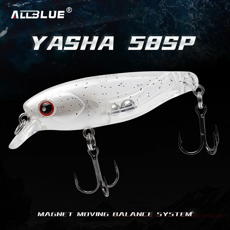 ALLBLUE YASHA 58SP - Vista principal del señuelo suspendido