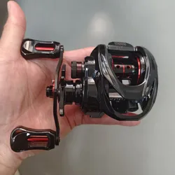 Carrete Baitcasting Ligero de Aluminio 8 kg Arrastre – 7.2:1 5+1BB
