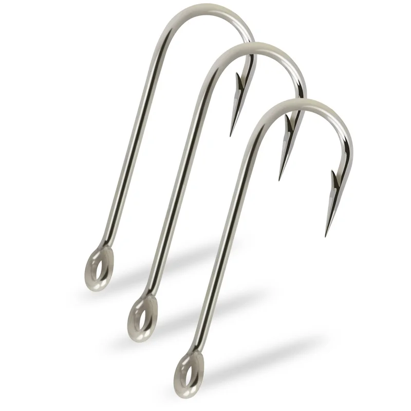 ZYZ 9 ~ 26 unids/lote anzuelo Aberdeen grueso de acero rico en carbono anzuelo de pescado de vástago largo para pesca con cebo vivo anzuelos de vástago largo Extra grueso - imagen 5