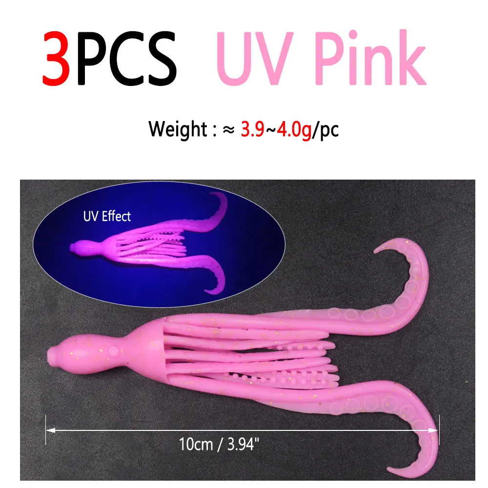 3pcs UV Pink