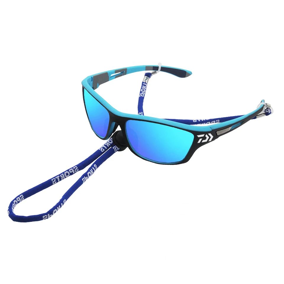 Gafas de sol polarizadas con cuerda para hombre y mujer, lentes de sol con protección UV400, ideal para pesca, senderismo, Camping, conducción - imagen 3