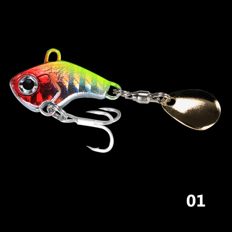 Señuelos de Pesca pequeños, cebos de plástico Artificial, se hunden, se hunden, Jerkbait, VIB, Wobblers, buceo profundo, mar, Océano, 1 pieza, 6g-20g - imagen 5