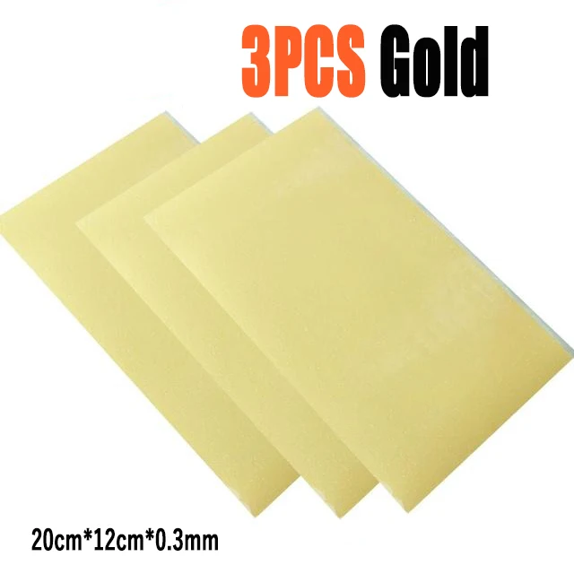 3pcs Gold