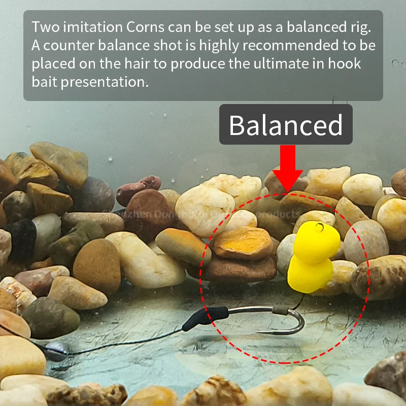 Boilies Pop Corn emergentes para carpa – Maíz hundimiento lento - imagen 4
