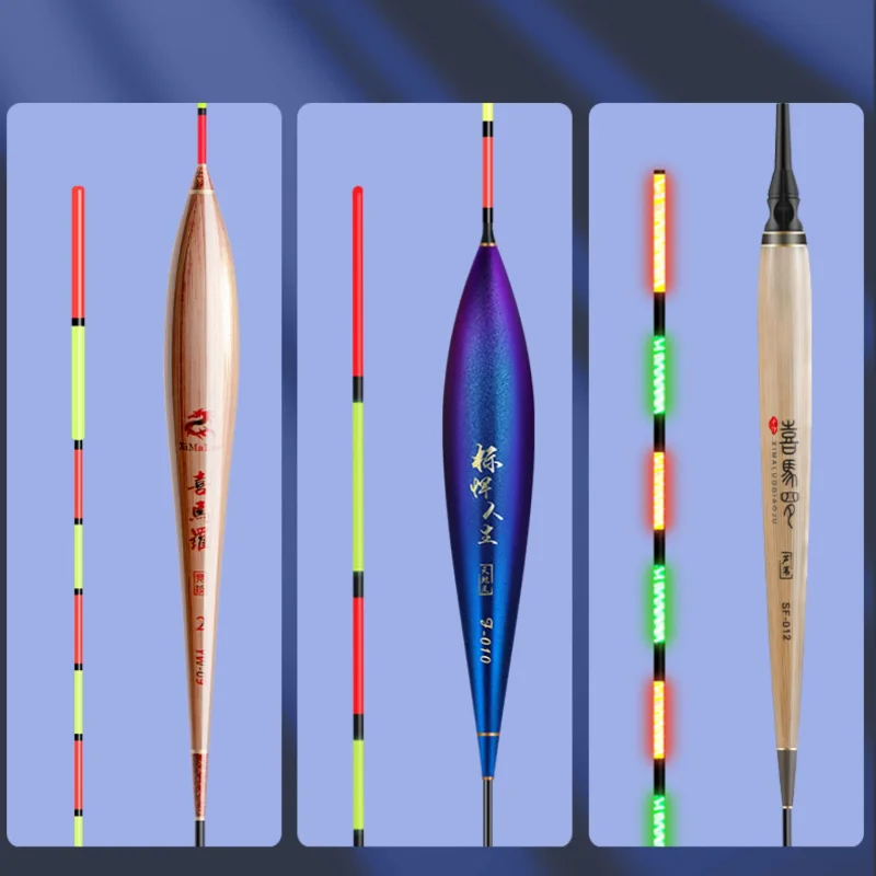 Exquisito juego de flotadores de pesca con alarma de mordedura de pez Nano, Boya Luminosa electrónica, llamativa, inteligente - imagen 4