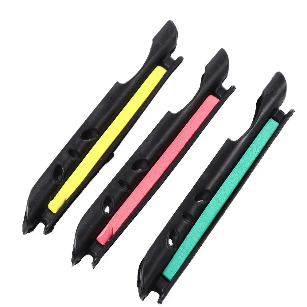 Placa de bobinado de pesca de plástico EVA, Clip en caña, soporte de línea de pesca, placa de bobinado, accesorios, herramientas, 10 unidades por lote - imagen 5