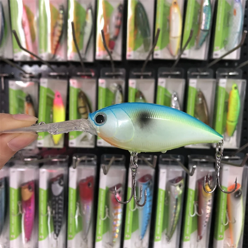 LURETV Dulle Deep Dive Flotador graso Mino 120F Bass Booby Boca Luria Cebo falso Rock japonés Pequeño gordito 9034 - imagen 2