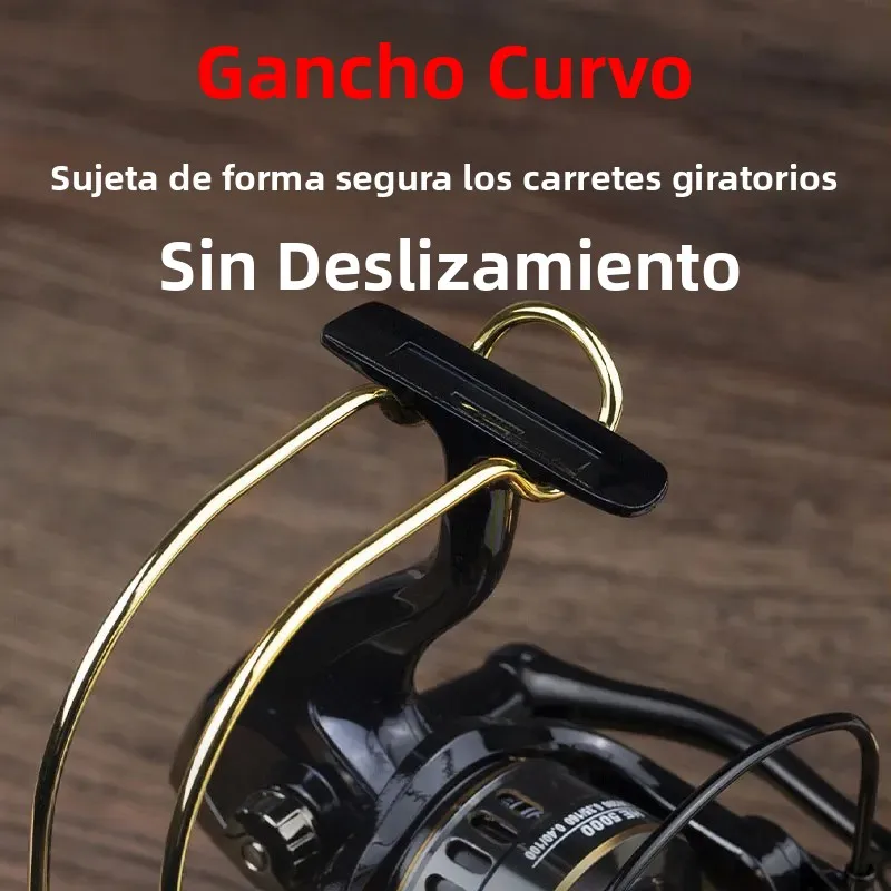 Expositor Metálico para Carrete Spinning – Acero Inoxidable Infantil - imagen 4