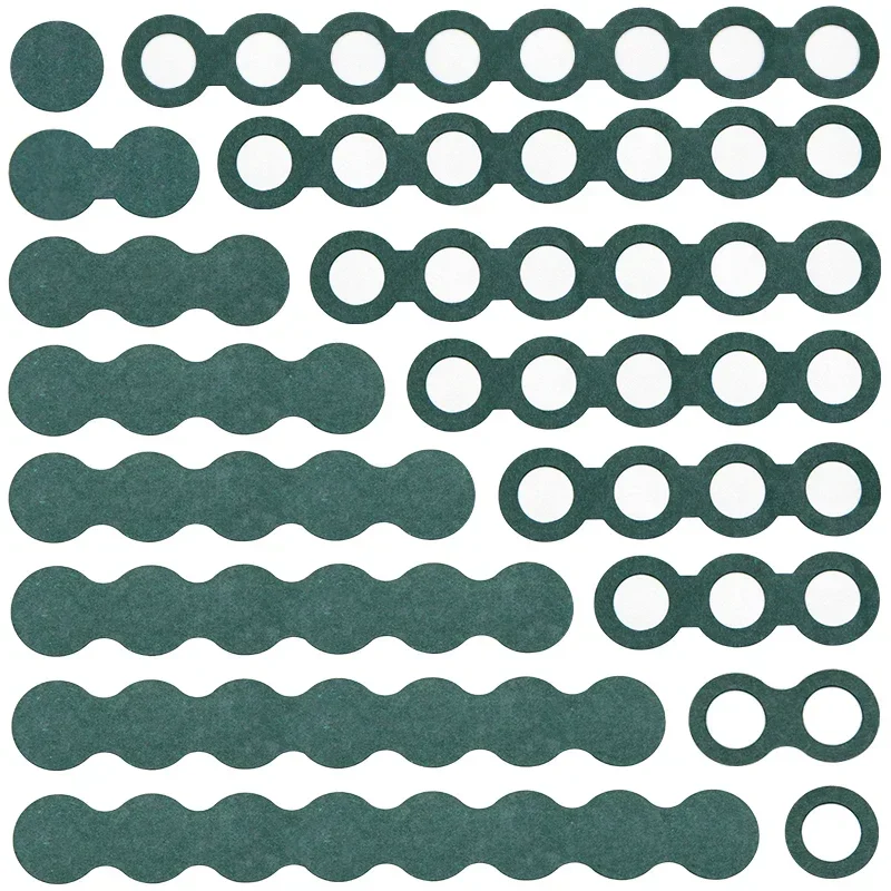 Junta de aislamiento de batería 18650 21700, paquete de iones de litio de 25 ~ 1000 piezas, almohadillas aisladas de electrodos de pescado, pegamento de papel adhesivo de Barley celular 1S-8S - imagen 4