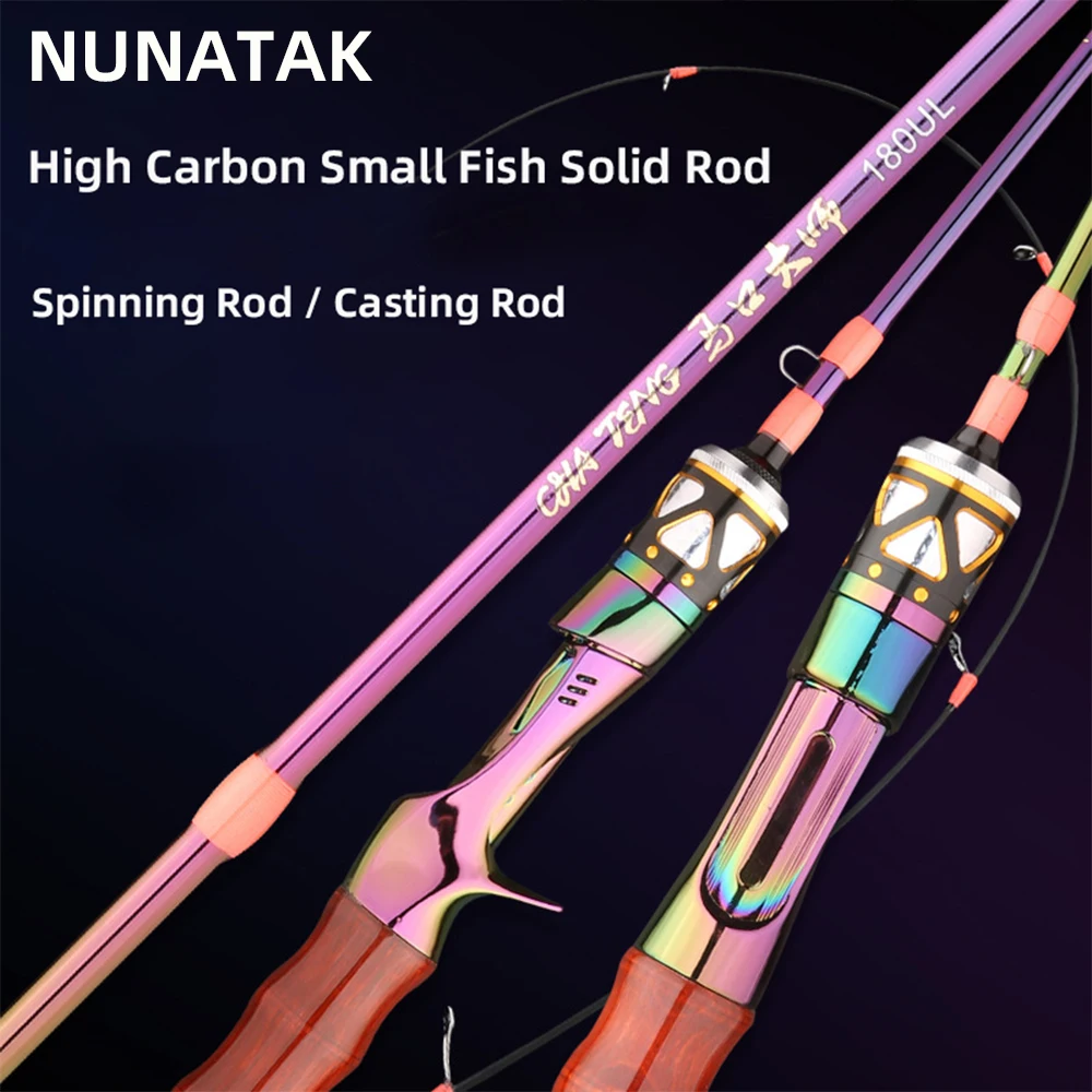 NUNATAK Caña de Pesca Trucha Carbono UL Casting/Spinning Ligera - imagen 5