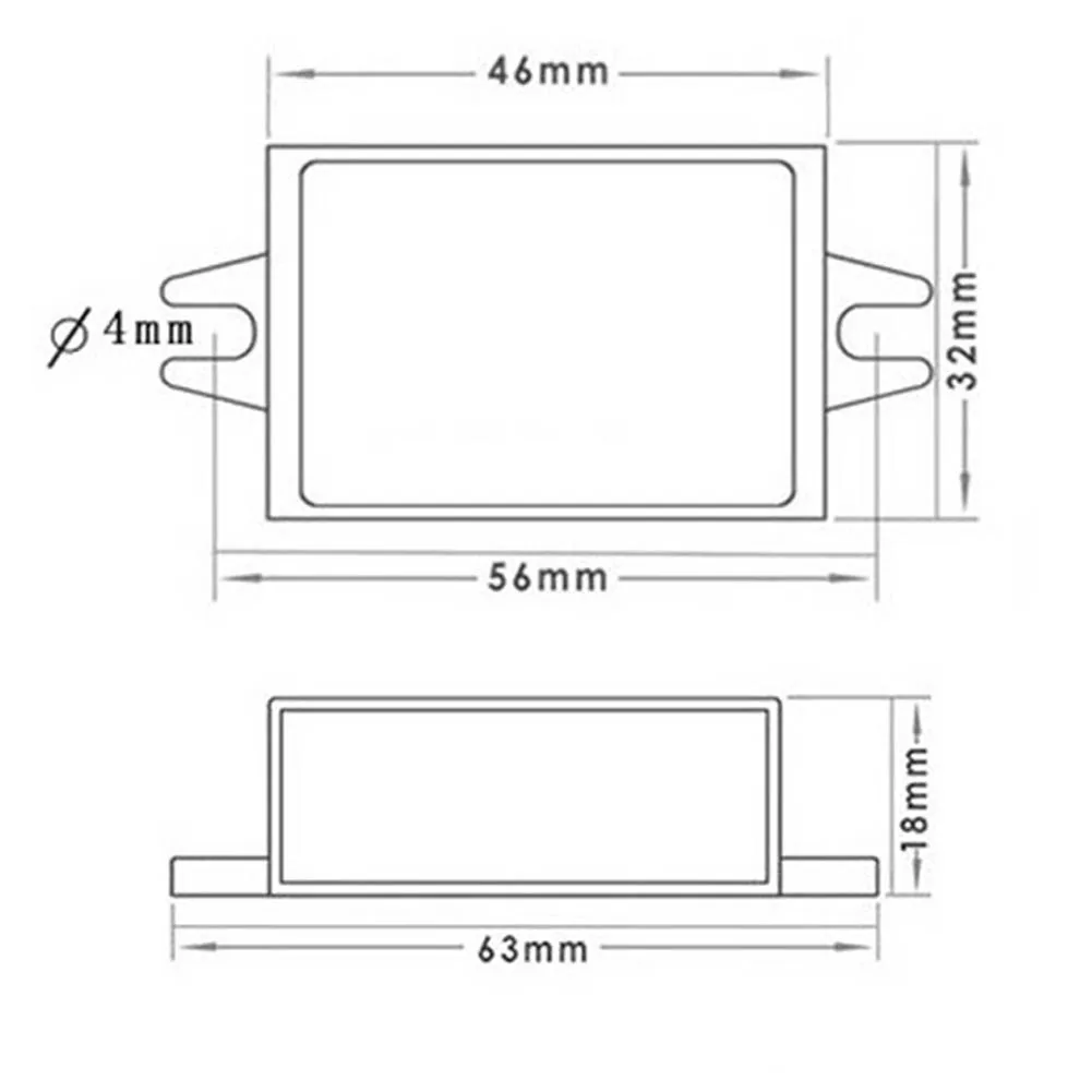 Regulador convertidor de CC para coche, reductor de fuente de alimentación, transformador, módulo de voltaje, 15V-80V a 12V, 1A-3A, 36W - imagen 5