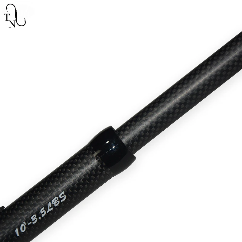 TN10 alto carbono 3 secciones telescópica carpa varilla espacios en blanco 10 '3,0 libras 3,5 libras 4,5 libras caña de pescar componentes de construcción accesorio DIY - imagen 4