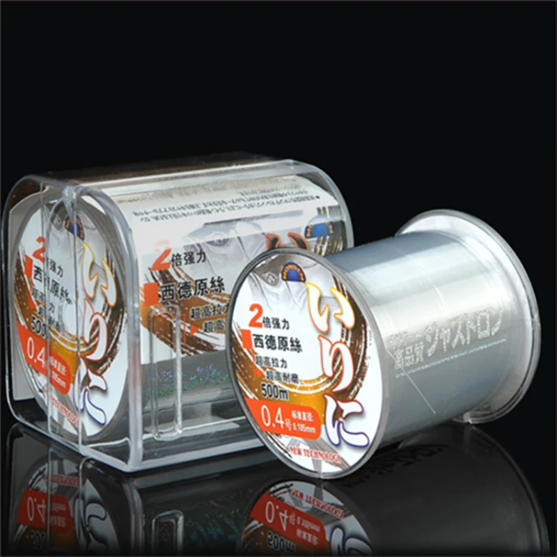 Seapole-línea de pesca de nailon, accesorio duradero de gran resistencia, 500m, línea principal de pesca en roca, aparejo de pesca de Taiwán, cable de señuelo - imagen 2