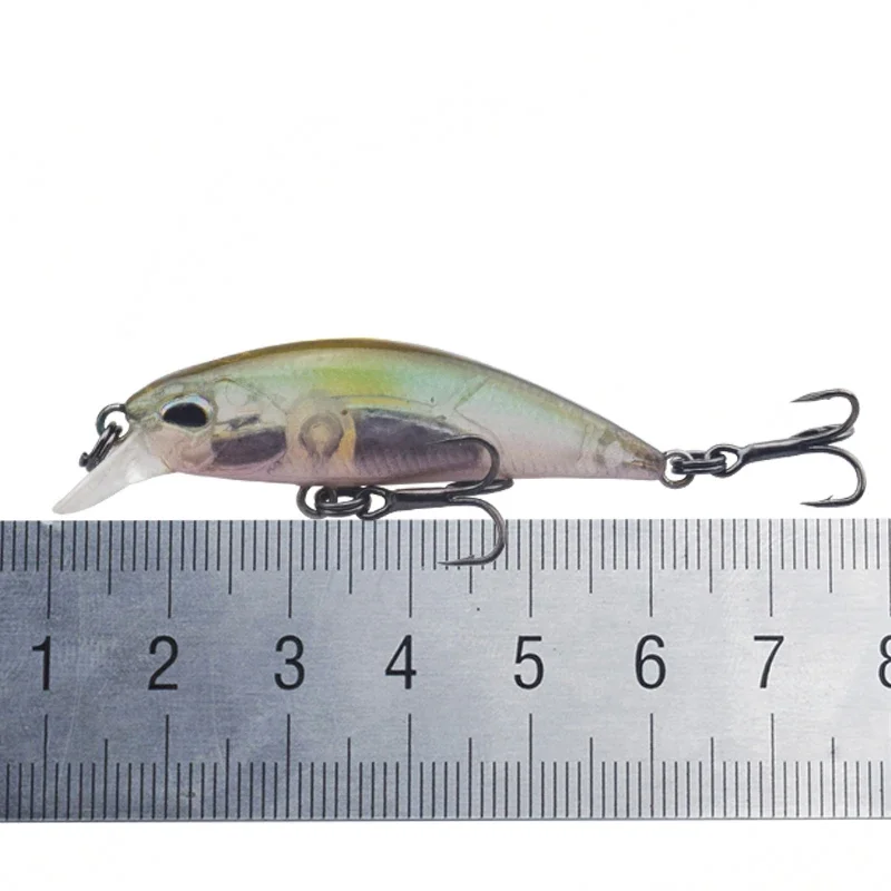 Señuelos de pececillo de 5,4 cm/4,5g, anzuelo que se hunde, Iscas artificiales, Swimbait, cebo de pesca duro, aparejos de pesca Kunstaas, 1 ud. - imagen 4