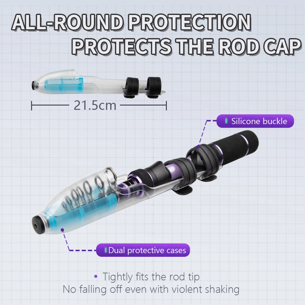 Tourón Carbono Travel Fishingfans ML – Ultra corto para mar - imagen 5