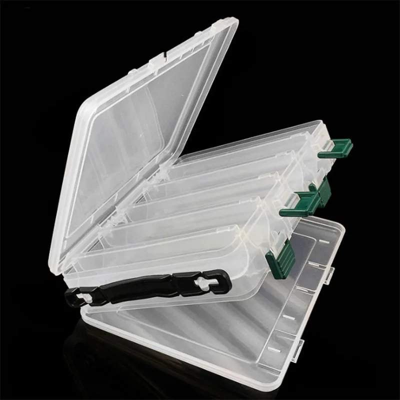 WEIHE Anzuelos de plástico para señuelos de doble cara – Caja aparejos - imagen 5