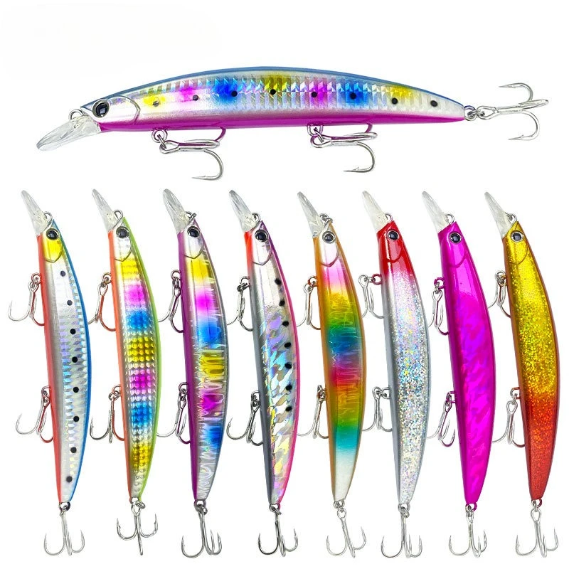 Wobbler flotante pececillo Flash para lubina - imagen 2