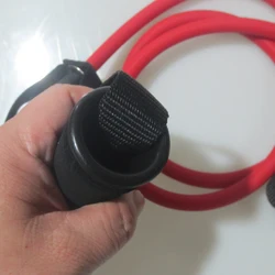 Bandas de resistencia con asas y tobillera para entrenar pesca