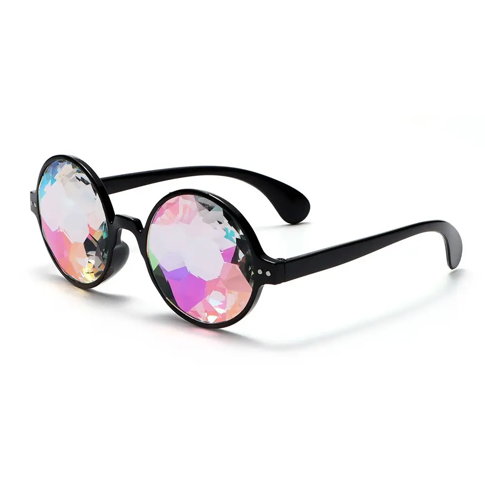 Accesorios de disfraces de moda, gafas para festivales de club nocturno, gafas caleidoscopio para gafas de sol para fiestas navideñas - imagen 3