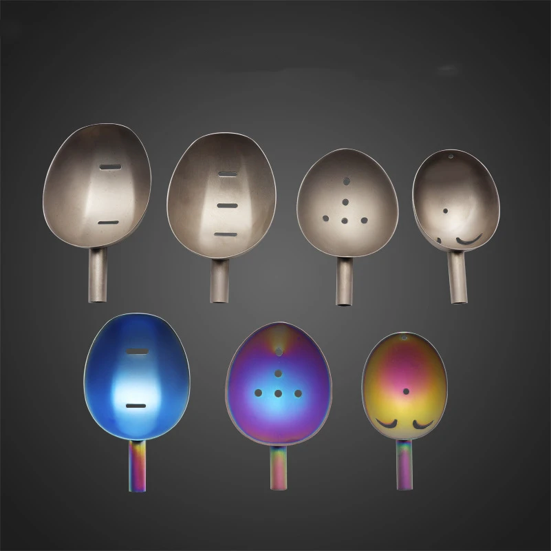 ZYZ-Cabezal de cuchara anidado para lanzar cebo de pesca, aleación de titanio, resistente a la corrosión, lanzador de cebo, cabezales de cuchara reemplazables - imagen 5