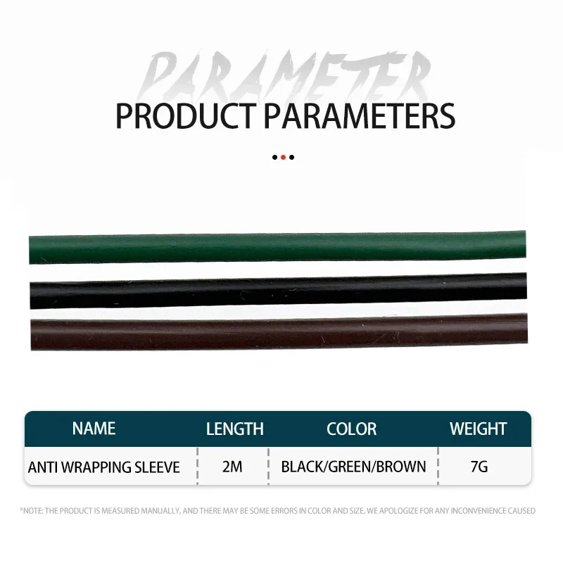 Herramientas de pesca de carpa, aparejos terminales de silicona suave antienredos, mangas de tubo, accesorios, 5 uds., 2M - imagen 5