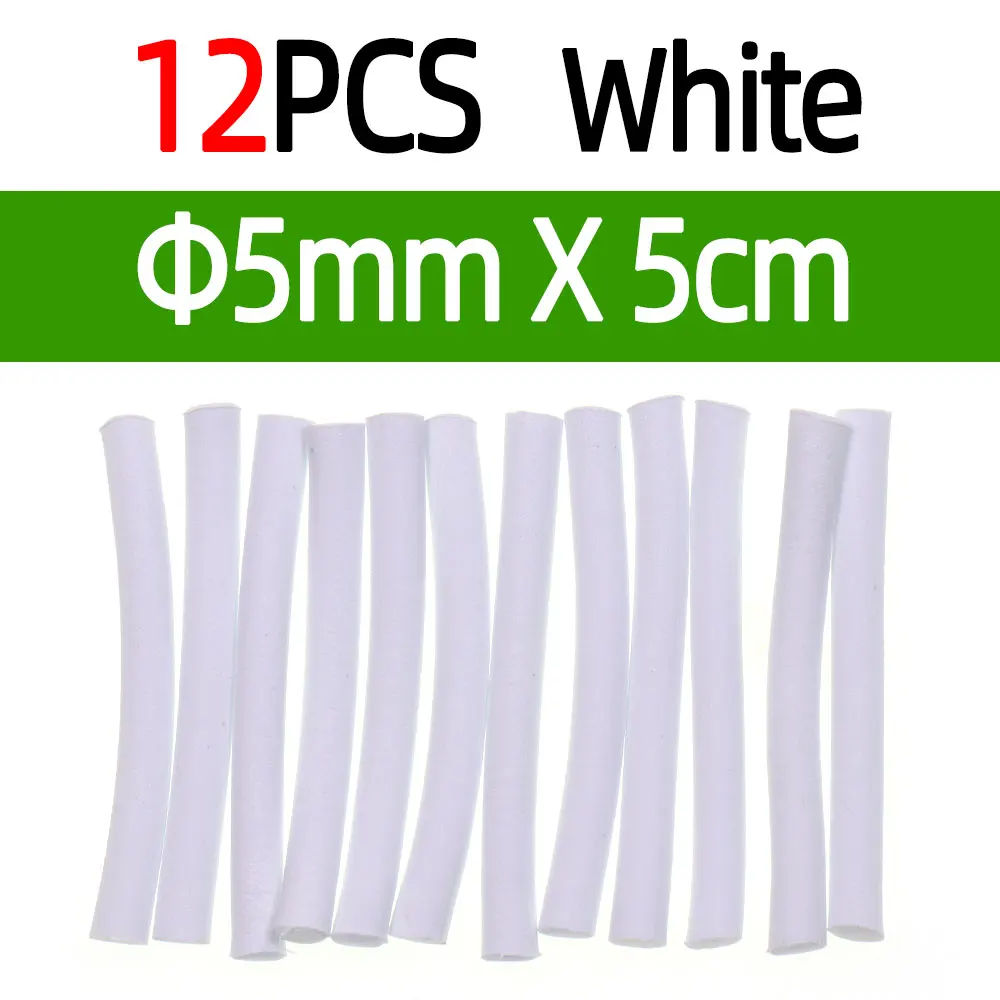 12pcs White 5mm