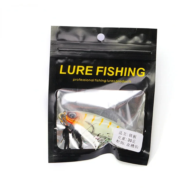 Pesca en el mar, cuchara de Jigging de Metal, impresión 3D, cebo Artificial láser, plantilla de pesca en barco, señuelos de pesca de peces súper duros - imagen 4