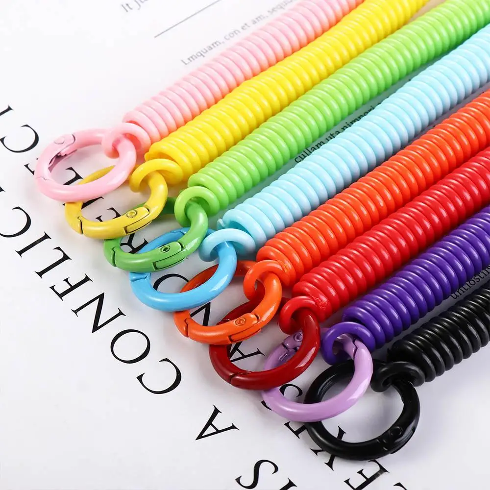 Coloridos llaves en espiral para una organización y estilo fáciles