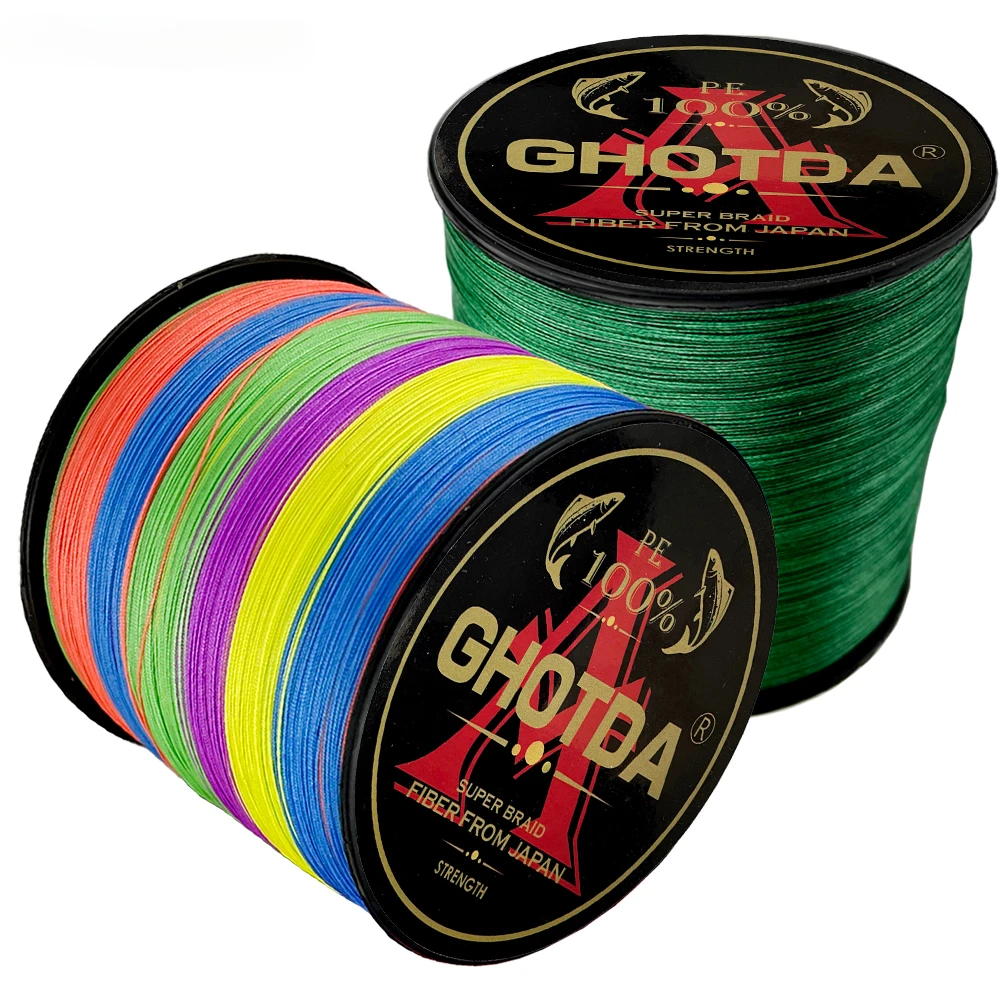 Sedal de pesca X16 de 16 hebras, hilo de PE trenzado resistente a la abrasión de 25-200lb para agua dulce y salada, 100-1000m - imagen 3