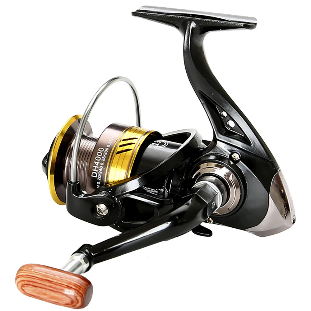 Carrete de pesca giratorio, Serie 2000, 3000, 4000, 5000, 6000, 7000, ultraligero, Max Drag, 12kg, Surfcasting, Jigging, diseño aerodinámico - imagen 5