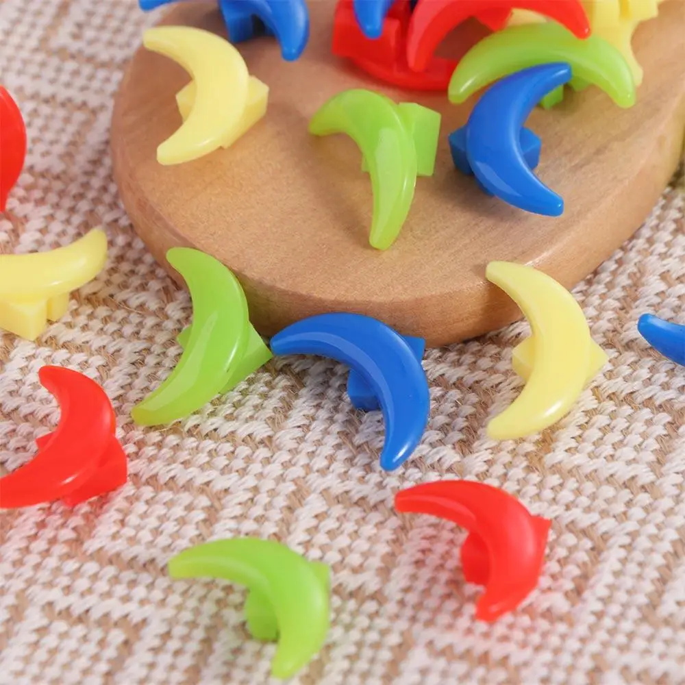 Cuentas de colores a rayas para rueda de 20 piezas, abalorios de colores para radios, Estrella Brillante, rueda de bicicleta, plástico, colores mezclados, regalos para niños - imagen 4